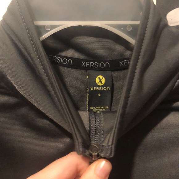 Gray zip up - Picture 2 of 2